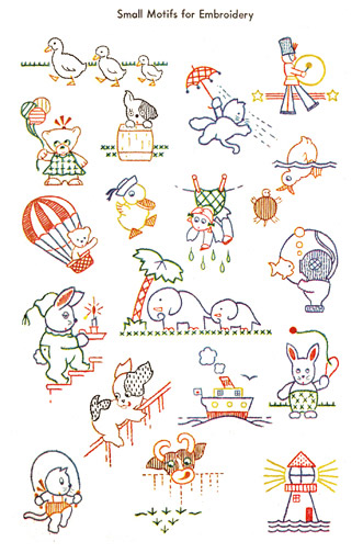 M551 Tiny Motifs for Tiny Tots - Click Image to Close