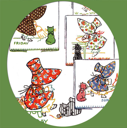 M668 Dainty Sunbonnet DOW